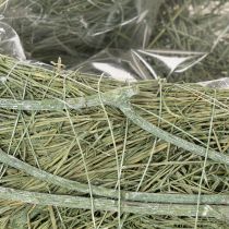 Article Bol en forme de cœur en herbe naturelle avec feuille de plantation, 38 cm