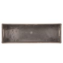 Article Plateau rectangulaire compact, polyvalent pour la décoration et les plantations, 23 cm
