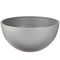 Article Pot de fleurs en plastique gris Ø25cm H12cm