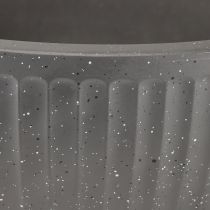 Article Pot de fleurs bol plastique anthracite Ø40cm H18,5cm