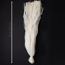 Article Ruban squelette en fibres naturelles végétales, ruban décoratif naturel 180 g