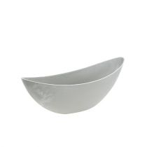 Article Jardinière 39 cm x 12,5 cm H 13 cm gris clair, 1 pièce