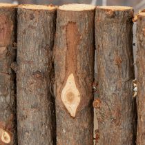 Article Jardinière carrée branches de bouleau naturel 14,5/20cm lot de 2