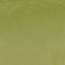 Article Bol à plantes ovale vert en plastique 27×11×10cm 3pcs