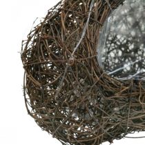 Article Pot de fleurs en forme de cœur pour cimetière, cœur de vigne à planter 15 cm, lot de 2