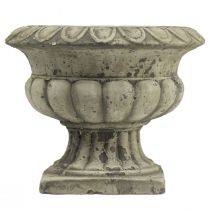 Article Bol à plantes cache-pot trophée béton antique Ø20cm H16,5cm