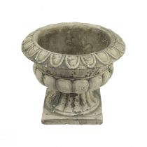 Article Bol à plantes petit cache-pot trophée béton antique Ø15cm H13cm