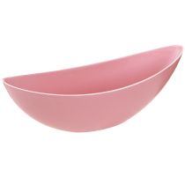 Article Bol à fleurs en plastique pour bateau à plantes rose 28×9×9cm 3pcs