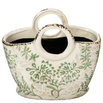 Article Sac de plantation en céramique pour salon et balcon, 21 cm