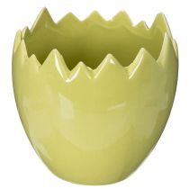 Article Pot de fleurs à motif d'œuf de Pâques pour une décoration printanière élégante, 10 cm, lot de 3