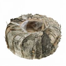 Article Cache-pot rond en écorce de bouleau Ø25cm H10cm