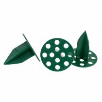 Article Bougeoir OASIS® en plastique Pini Extra vert Ø4,7cm 50 pcs