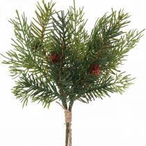 Branches déco Branche de pin de Noël artificielle 31cm 2pcs