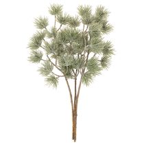 Article Branche de sapin artificielle, grande branche de pin pour décoration hivernale, 55 cm, lot de 3