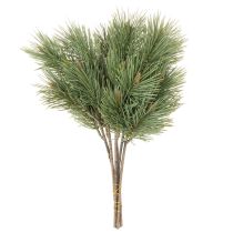 Article Branches de pin artificielles décoratives pour compositions florales, 39 cm, lot de 6