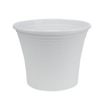Article Pot plastique “Irys” blanc Ø19cm H16cm 1 pce