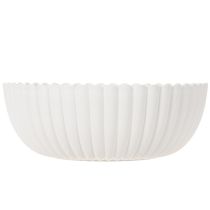 Article Bol décoratif côtelé, grand format 25 cm