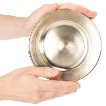 Article Petites assiettes décoratives rondes et brillantes, 17 cm, lot de 6