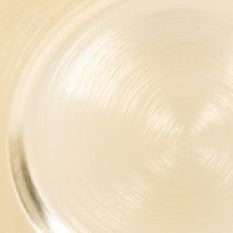 Article Petites assiettes décoratives rondes et brillantes, 17 cm, lot de 6