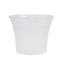 Article Pot en plastique “Irys” transparent Ø17cm 1 pce