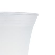 Article Pot en plastique “Irys” transparent Ø17cm 1 pce