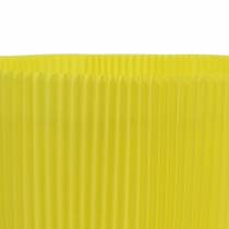 Article Poignets plissés jaune 14,5cm 100 pièces