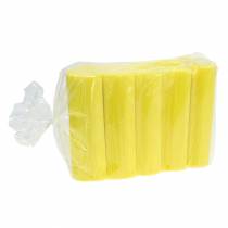 Article Poignets plissés jaune 14,5cm 100 pièces