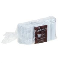 Article Poignets plissés blanc 10,5cm 100 pièces