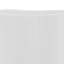 Article Poignets plissés pour pots de fleurs blanc 14,5cm 100pcs