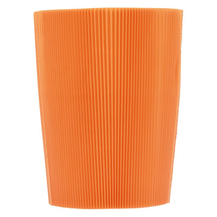 Article Poignets plissés pour pots de fleurs orange 14,5cm 100pcs