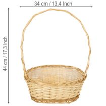 Article Panier cadeau environ 30 cm x 23 cm lumineux