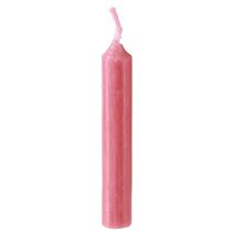 Article Bougies poupée 10mm rouge Bougies Wiedemann 65/10 50 pièces