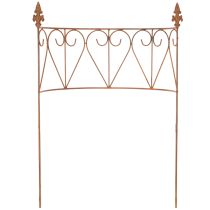 Article Tuteur métallique pour parterres de fleurs et décoration de jardin polyvalente, 60 cm