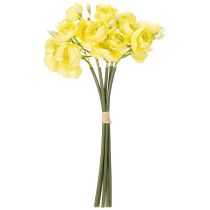 Article Bouquet de renoncules artificielles pour la décoration printanière de la maison, 32 cm, 5 pièces