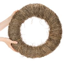 Article Couronne de vigne naturelle, non traitée, ronde, idéale pour les loisirs créatifs, 45 cm