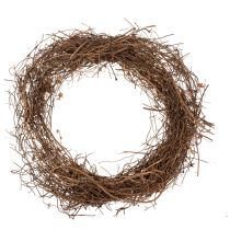 Article Couronne de vigne naturelle Ø15cm, lot de 10 - Idéale pour les décorations d'automne, de Noël, de Pâques et de deuil
