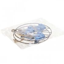 Article Anneau décoratif en métal pour suspendre voiliers/ancres Ø18cm 2 pièces