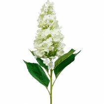 Article Panicule hortensia blanc crème, hortensia artificiel, fleur en soie 98cm