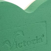 Article Coeur en mousse florale romantique 30 cm mousse florale verte 2 pièces