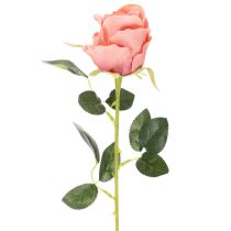 Article Bouquet de 12 roses artificielles à longue tige (62 cm).