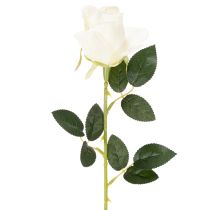 Article Roses artificielles à longue tige, pour vase, 62 cm, lot de 12