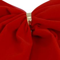 Article Noeud rouge Noeud cadeau de Noël extérieur 21cm