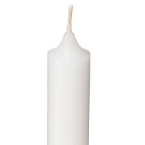 Article Bougies rustiques blanches avec base conique 350/28 mm 4 pièces