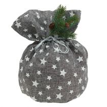 Sac d&#39;Étoiles Ø23cm H35cm Gris