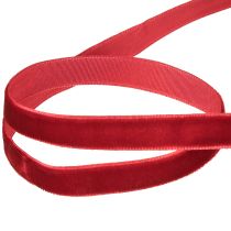 Article Ruban de velours rubans décoratifs Ruban de velours Bordeaux 10mm 20m
