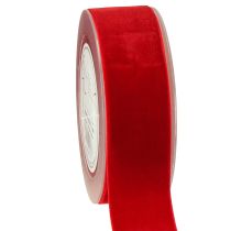 Article Ruban de velours ruban cadeau ruban décoratif velours rouge 40mm 8m