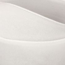 Article Ruban de velours, ruban cadeau, ruban décoratif, velours blanc, 20 mm de large, 10 m de long