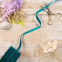 Article Ruban de velours en rouleau, ruban décoratif pour emballage cadeau, 10 mm, 20 m