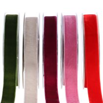 Article Ruban velours différentes couleurs 20mm 10m