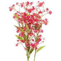 Article Branche artificielle fleurie d'orchidée Oncidium, décoration 112 cm, lot de 3